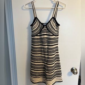Zara Crochet Mini Dress